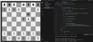 Отчёт от 25450 за НаноШахматы / JavaScript - Завершение хода