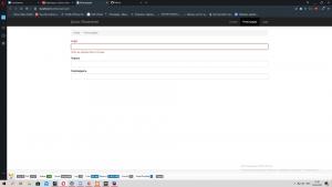 Отчёт от 26052 за Доска объявлений / Новый пользователь - дизайн формы начало