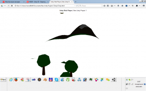 Отчёт от 2639 за Unity 3D / Первая сцена