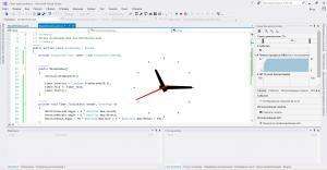 Отчёт от 2773 за WPF Clocks / Стрелочные часы