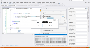 Отчёт от 2773 за Простой WPF  / WPF. Конвертер валюты. Ньютон против Паскаля.