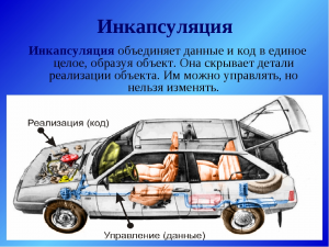 Отчёт от 30187 за Теория ООП / Инкапсуляция мечты