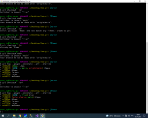 Отчёт от 30187 за Система Git / git branch lion