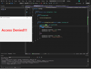 Отчёт от 30187 за Entity Framework / Создание приложения