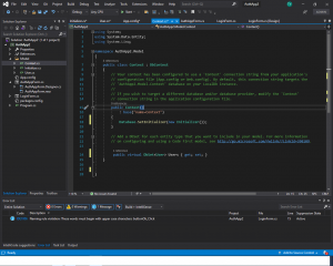 Отчёт от 30187 за Entity Framework / Подключение БД по методу CodeFirst
