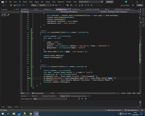 Отчёт от 30187 за Entity Framework / Добавление - Извлечение