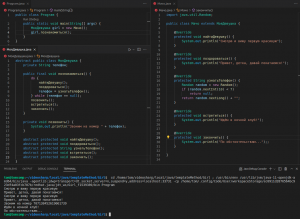 Отчёт от 30514 за Template method / Template Method - Girl - Program