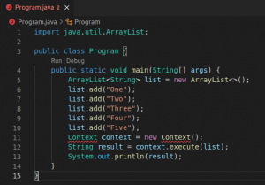 Отчёт от 30514 за Strategy / Strategy - Join - ArrayList