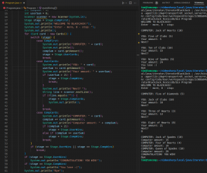 Отчёт от 30514 за Iterator / Iterator - BlackJack - Play game