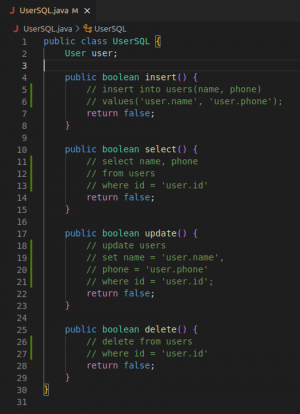 Отчёт от 30514 за MVC шаблон / MVC - PhoneBook - UserSQL - Queries