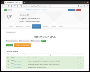 Отчёт от 30514 за Active Record / ФИНАЛЬНЫЙ УРОК