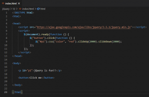 Отчёт от 30514 за Знакомство с jQuery / Функции обратного вызова