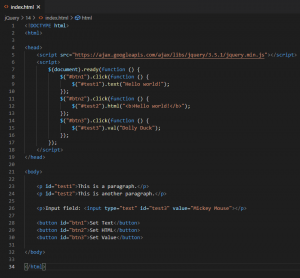Отчёт от 30514 за Знакомство с jQuery / jQuery - DOM - Set