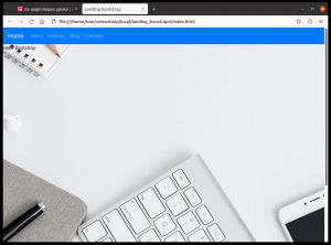 Отчёт от 30514 за Bootstrap-4 первые шаги / Заголовок header - красивая основа