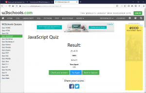 Отчёт от 30514 за Пошаговый JavaScript / Home