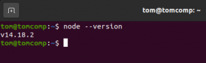 Отчёт от 30514 за Node JS первые шаги / О Node JS. Инструменты для работы
