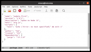 Отчёт от 30514 за Node JS первые шаги / Менеджер npm - создание проекта