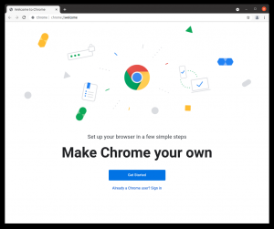 Отчёт от 30514 за Google Office / Установка google chrome