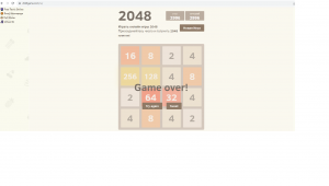 Отчёт от 31513 за Микроигры / 2048 - Учимся играть