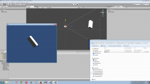 Отчёт от 3330 за Unity 3D / Первая сцена