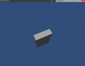 Отчёт от 3348 за Unity 3D / Первая сцена