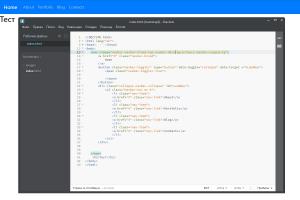 Отчёт от 3506 за Bootstrap-4 первые шаги / Верная навигация