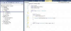 Отчёт от 3506 за Entity Framework / Подключение БД по методу CodeFirst