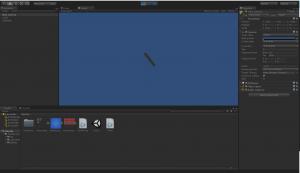 Отчёт от 3605 за Unity 3D / Первая сцена