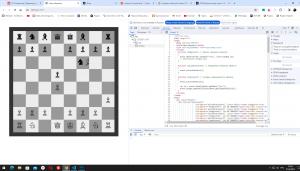 Отчёт от 36285 за НаноШахматы / JavaScript - Завершение хода
