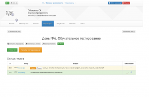 Отчёт от 3922 за Начало здесь / День №6. Обучательное тестирование