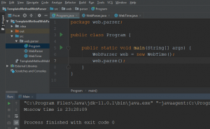 Отчёт от 3922 за Template method / Template Method - Web Parser - Loader