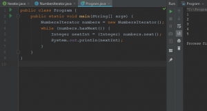 Отчёт от 3922 за Iterator / Iterator - Numbers - Iterable