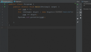 Отчёт от 3922 за Iterator / Iterator - Digits