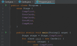Отчёт от 3922 за Iterator / Iterator - BlackJack - Stages