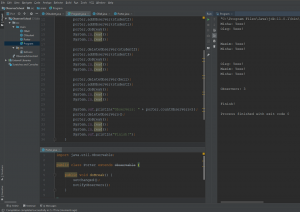 Отчёт от 3922 за Observer / Observer - School Bell - java.util.Observable
