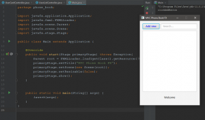 Отчёт от 3922 за MVC и JavaFX / View - Запуск JavaFX Application