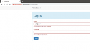 Отчёт от 3922 за Yii2 / UserLoginForm - Модель на входе