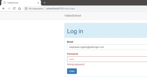 Отчёт от 3922 за Yii2 / IfPasswordWrong - Пароль? Пароль! Проходи.