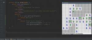 Отчёт от 3922 за Java Sweeper / Телеграмма о флажках