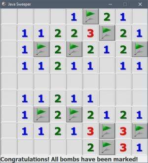 Отчёт от 3922 за Java Sweeper / Финальный аккорд