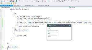 Отчёт от 3922 за Простой WPF  / WPF. Конвертер валюты. Ньютон против Паскаля.