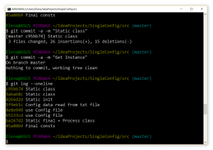 Отчёт от 4004 за Singleton / Singleton - Config - Using pattern