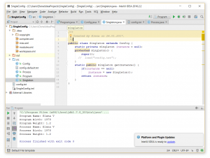 Отчёт от 4004 за Singleton / Singleton - Config - Super child