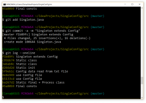 Отчёт от 4004 за Singleton / Singleton - Config - Super child