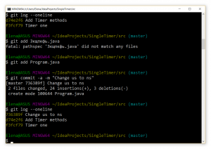 Отчёт от 4004 за Singleton / Singleton - Timer - Program