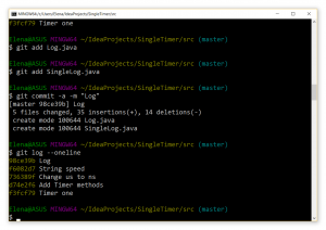 Отчёт от 4004 за Singleton / Singleton - Timer - Log class