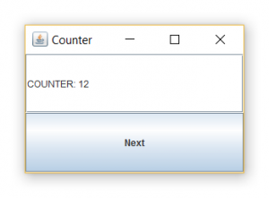 Отчёт от 4004 за MVC шаблон / MVC - Counter - ViewFrame