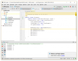 Отчёт от 4004 за MVC шаблон / MVC - Counter - ModelPlus