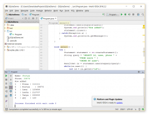 Отчёт от 4004 за База SQLite / SQLite - Select