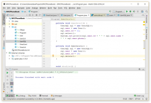Отчёт от 4004 за MVC шаблон / MVC - PhoneBook - UserSQL - CRUD